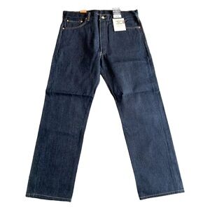 NWT Y2K Levi's 501 Shrink-To-Fit Selvedge Denim Jeans Limited Edition 36x32